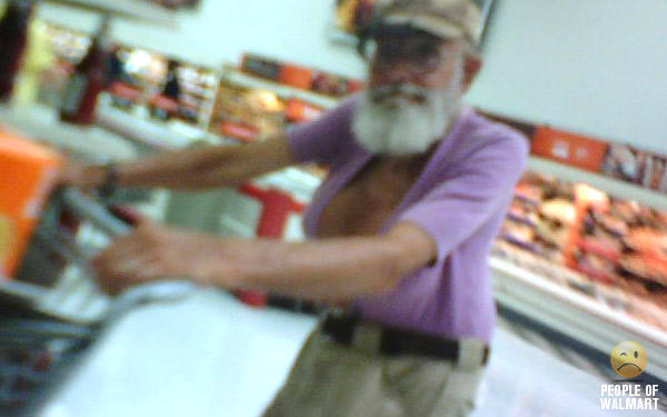A picture from PeopleofWalmart.com. The caption reads: 