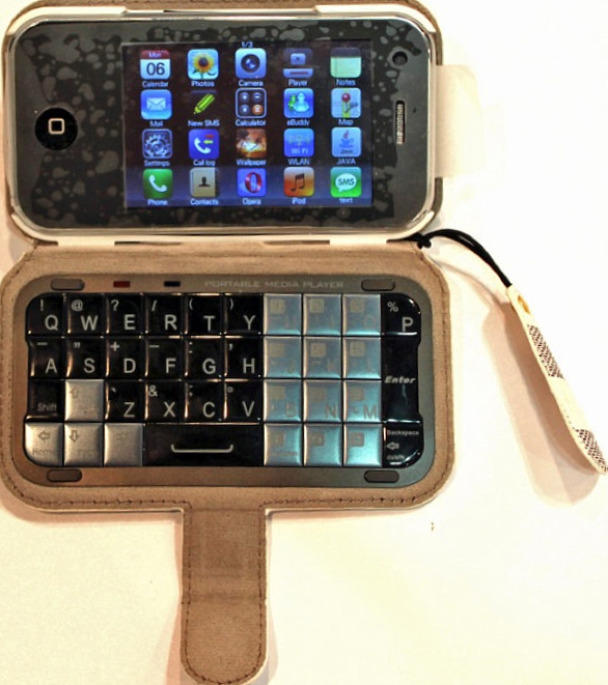 Desperate, but not serious. The clone's keyboard. @pocket-lint.com