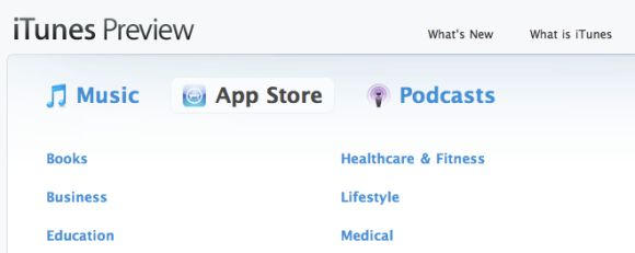 appstorecategories