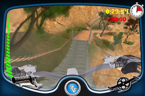 extreme sports biker