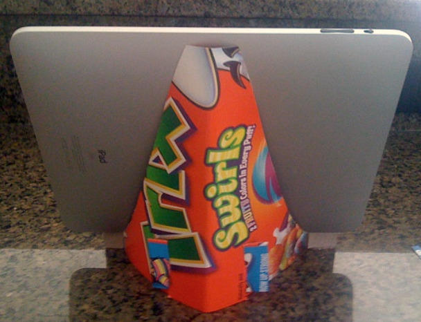 Silly rabbit, Trix are for iPad stands.