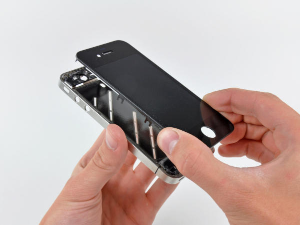 Removing the display.