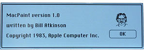 MacPaint Version 1.0