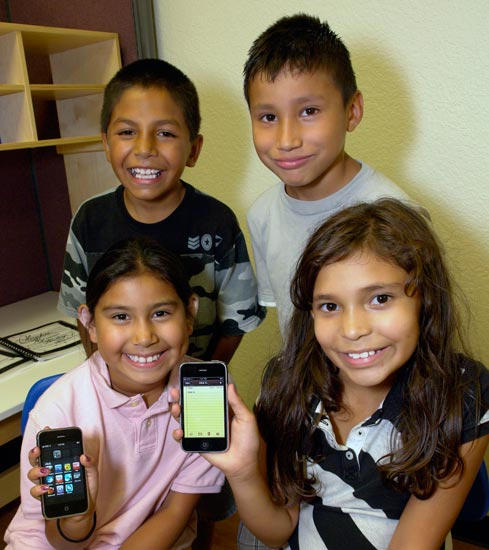 Cherokee Nation language school students [photo: cherokee.org]