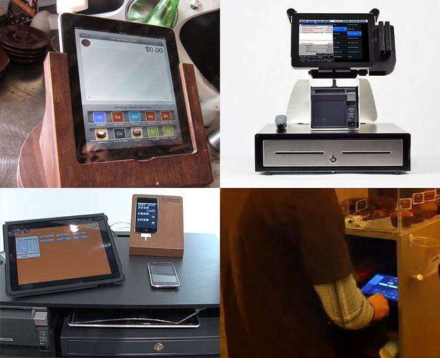 iPad Cash Register Collage