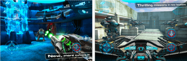 N.O.V.A. 2 on iPhone
