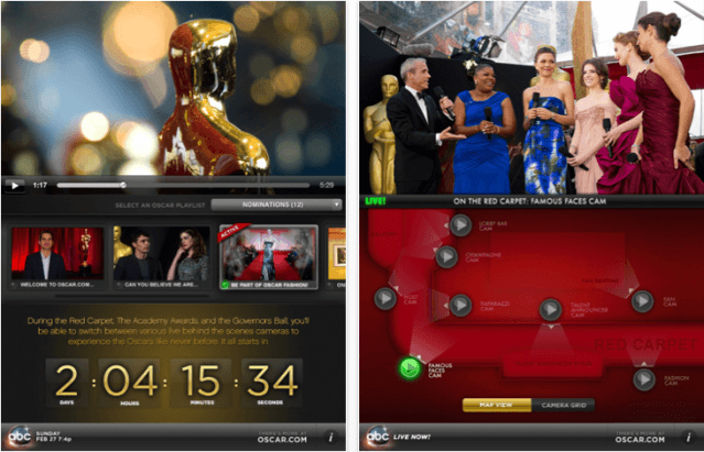 Oscar Backstage Pass for iOS