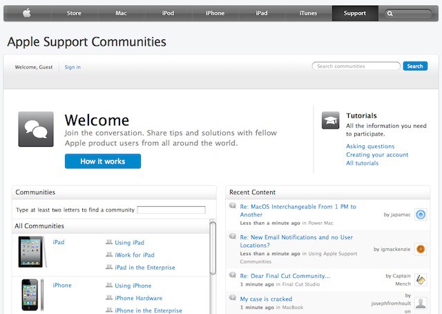 applesupportcomm