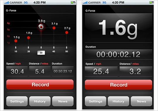 porche-gforce-app