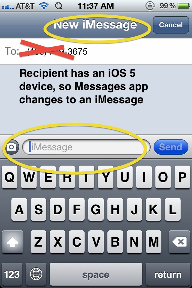 iMessage check2