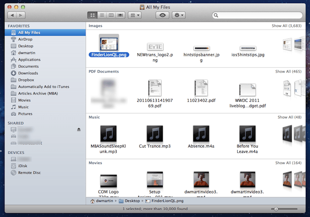 LionAllMyFiles