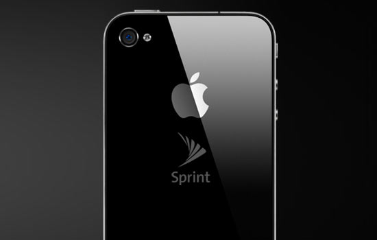 iPhone on Sprint decal