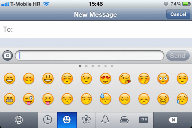 Emoji in iOS 5