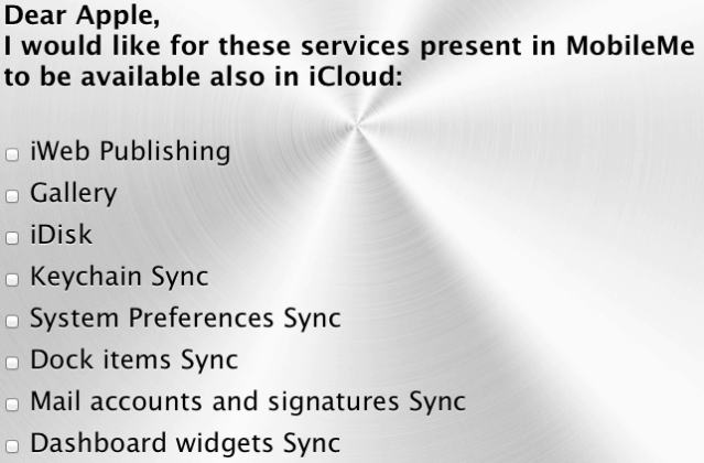 iCloud-petition