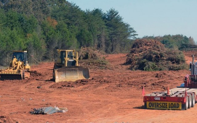 This land will soon be engulfed by a mammoth solar farm that will power Apple's data center.