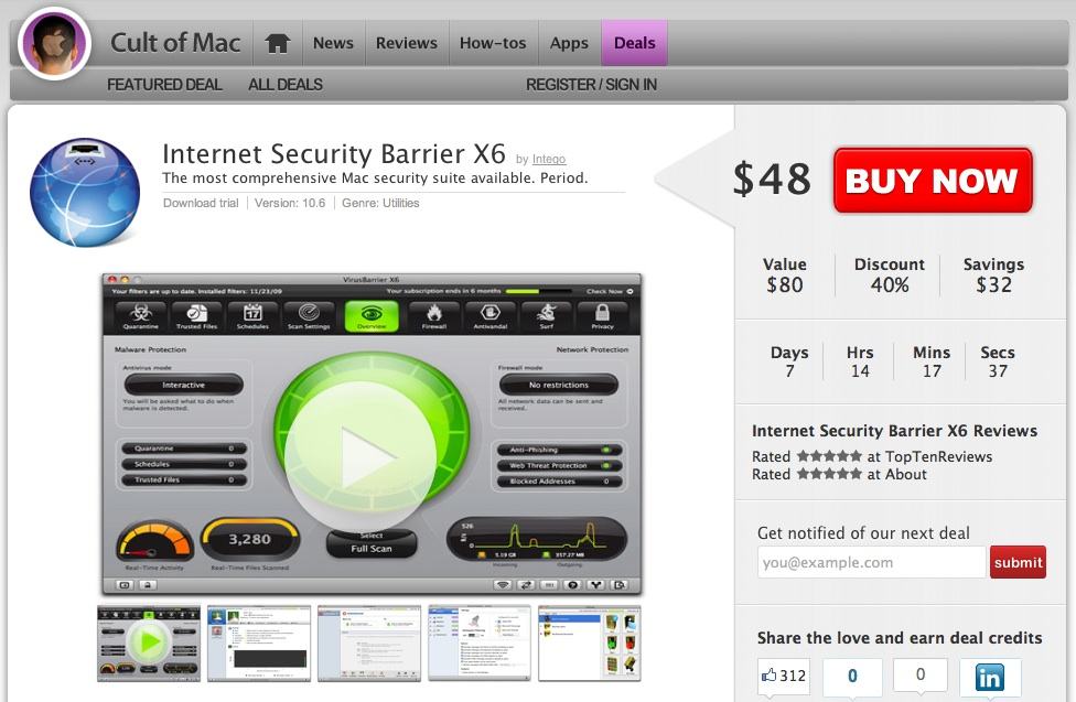 InternetSecurityBarrierX6