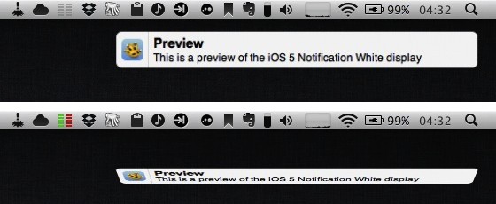 notification