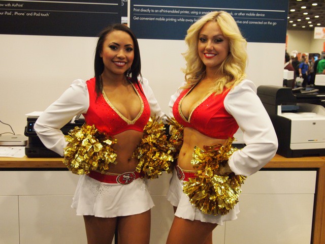 Macworld Booth Babes