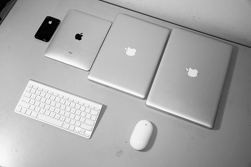 apple organized neatly