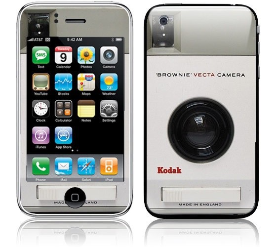 Kodak Brownie iPhone Skin (Photo by Photo Giddy - http://flic.kr/p/baXKwr)