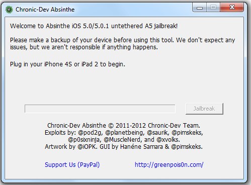 Absinthe for Windows