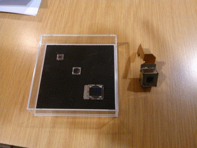 The 808's sensor is the big one at bottom-right, next to typical phone and compact camera sensors. Photo Nokia
