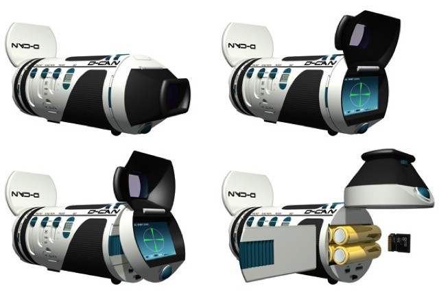 The D-CAN is perhaps the most sensible camera ever. Apart from the name that is
