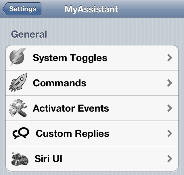 MyAssistant-menu