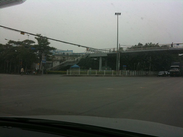 Another sunny day at the Foxconn factory. Photo Ged Carroll (CC BY 2.0)