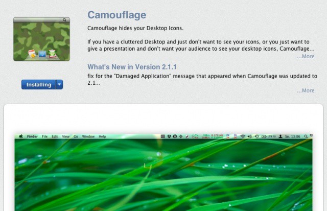 Camouflage App