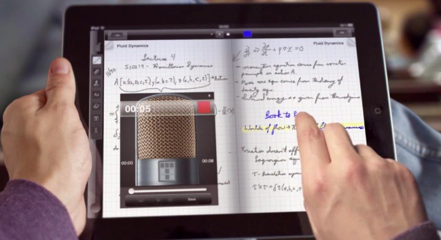 You can do a lot of things with this new app, including note taking by hand.