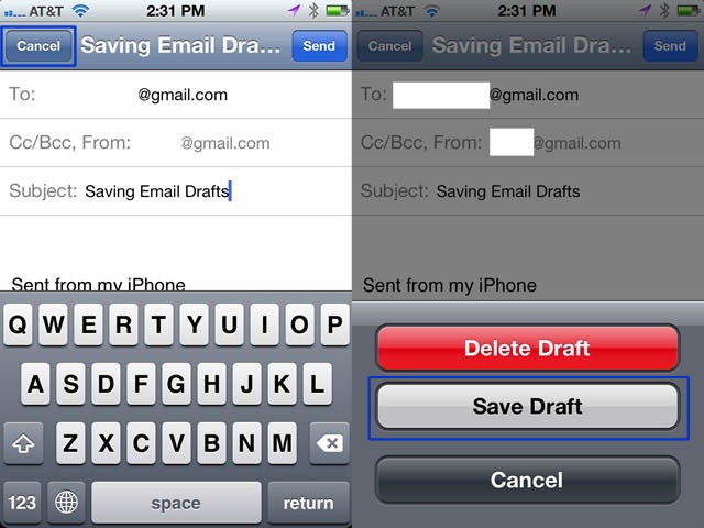 EmailDrafts