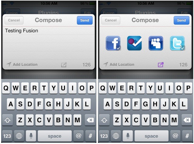 Now you can post to multiple social networks at once!