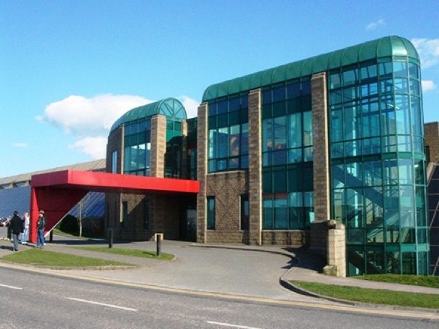 Apple's headquarters in Cork, Ireland. Nowhere near as pretty as its Cupertino campus.