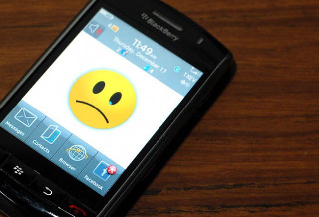 Blackberry users are jumping ship.