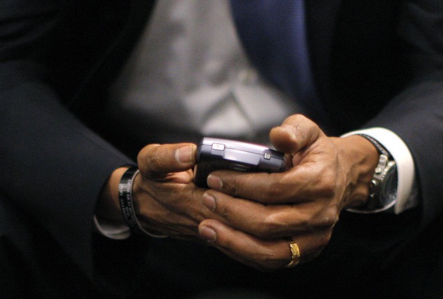 Is RIM's relationship with the U.S. government really as strong as the company says? Probably not.