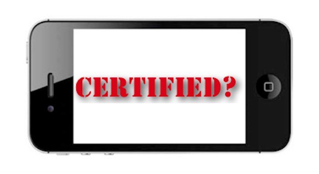 Is there a need for iOS/mobile certification or is the market evolving too fast for one?