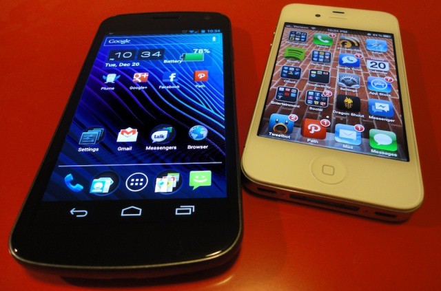 This Samsung handset would probably still have buttons if it wasn't for the iPhone.