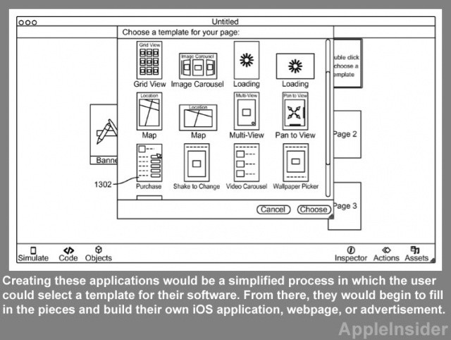 iOS development could be as easy as selecting a template and filling in the blanks.