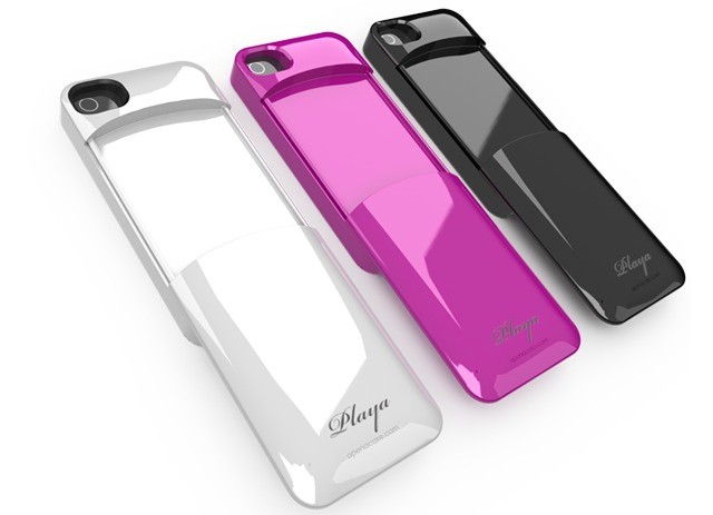 An iPhone case with a condom compartment. Need I say more?