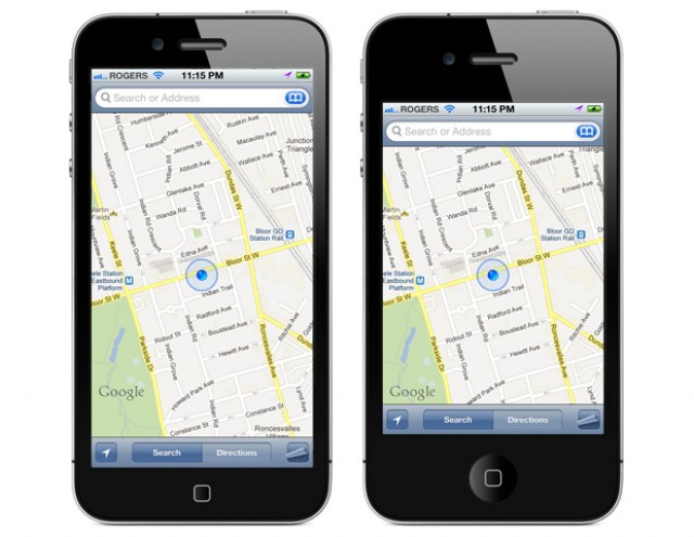 This is what a widescreen iPhone may look like alongside its predecessor.