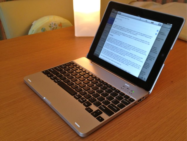 The Notebook Case for iPad is pretty... until you get up close.