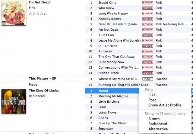 ShowIniTunesLibrary