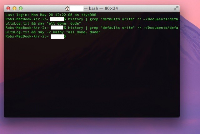Speak Terminal