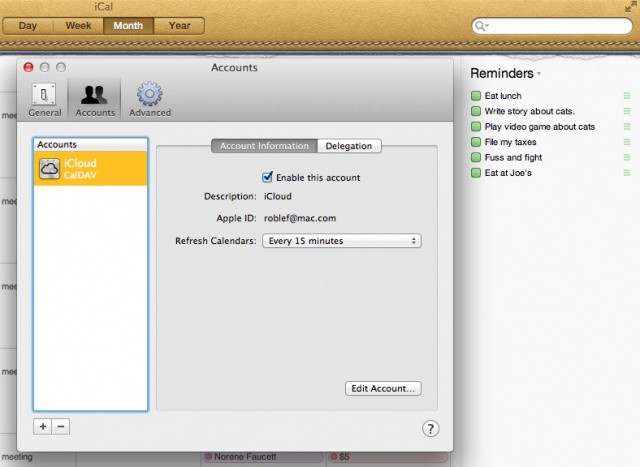 iCal Reminders Sync
