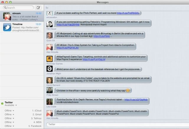 iMessageTwitterhack