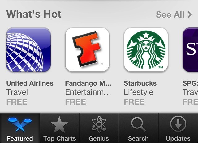 App Store iOS 6