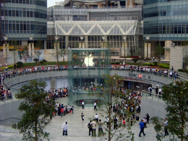 apple store in shangahi