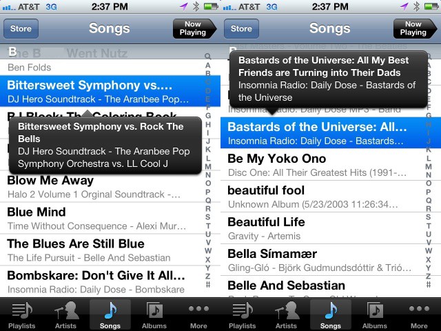 Music App Tip