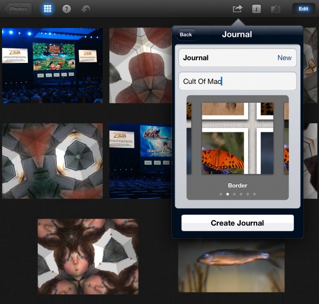 iPhotoiPadJournal